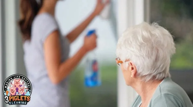 Aged care cleaning in a Glen Waverley home