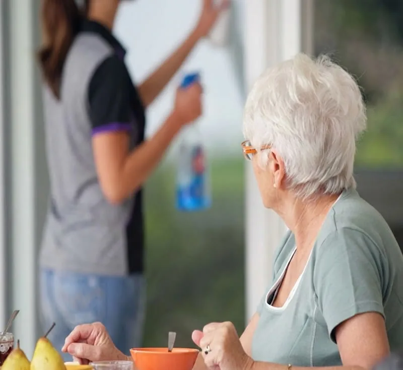 Aged care cleaning in a Blackburn home