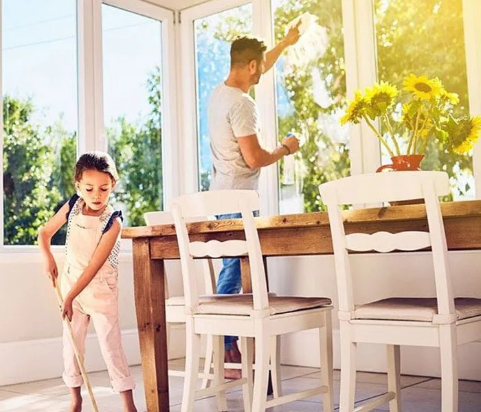 Spring cleaning a Ringwood home