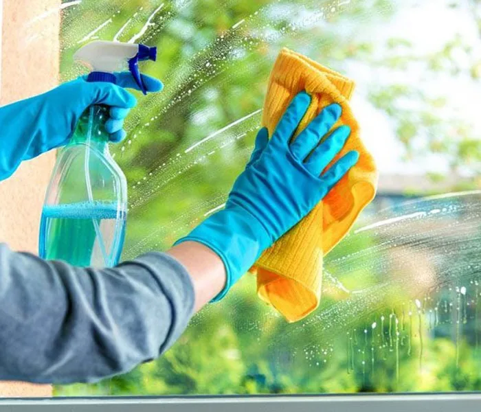 Window cleaning at a Wantirna property